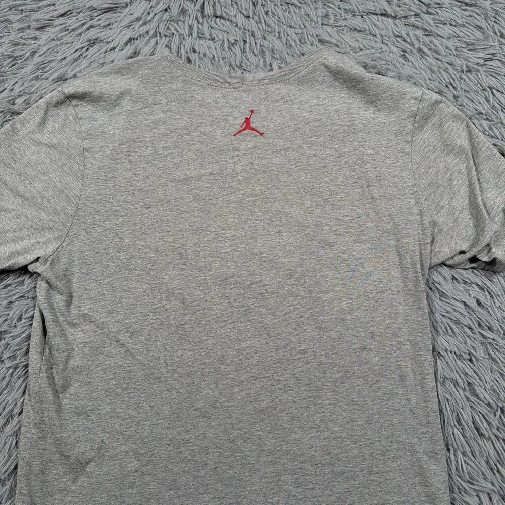 Jordan Nike Shirt Small Gray Olympic Tinker Alternate Retro USA Pullover Mens